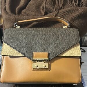 Michael Kors Brown and Tan Women's Bag